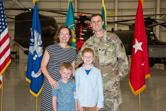 A farewell and Change of Command at RTC’s Aviation Directorate