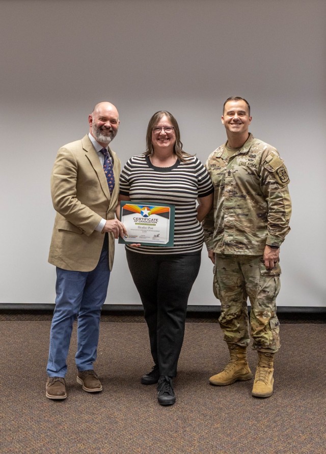 Sixteen Garrison employees graduate from the spring 2025 Garrison Leadership Academy at Fort Knox, Kentucky, May 1. Following four group presentations to the Garrison deputy commander and commander sergeant major, each individual received a...