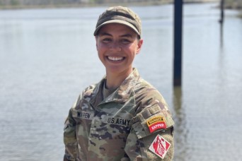 Ranger qualified, ready to lead: 1st Lt. Amanda Warren reflects on selfless service, engineering and 250 years of USACE