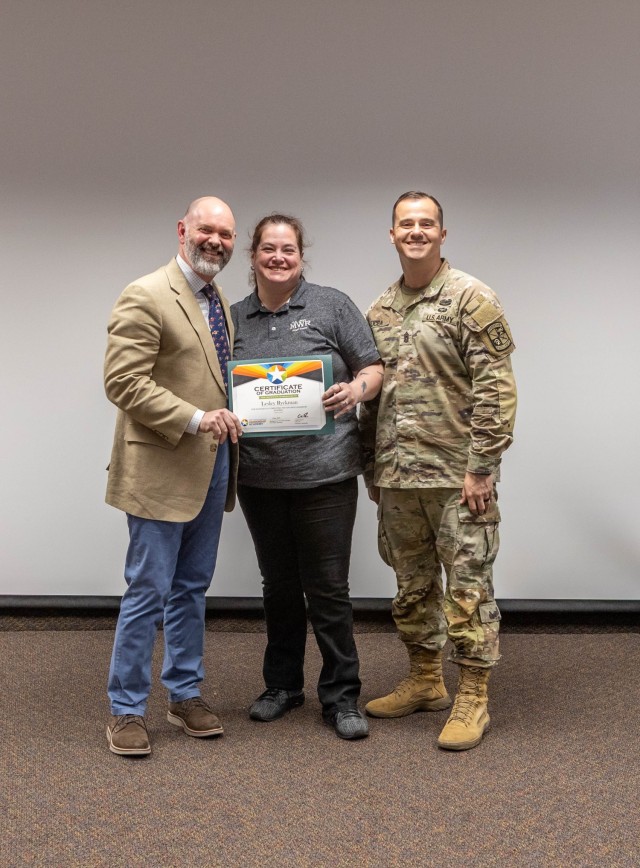 Sixteen Garrison employees graduate from the spring 2025 Garrison Leadership Academy at Fort Knox, Kentucky, May 1. Following four group presentations to the Garrison deputy commander and commander sergeant major, each individual received a...