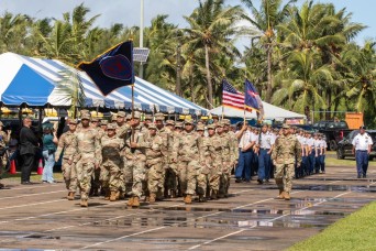 9th Mission Support Command Celebrates 125th American Samoa Flag Day