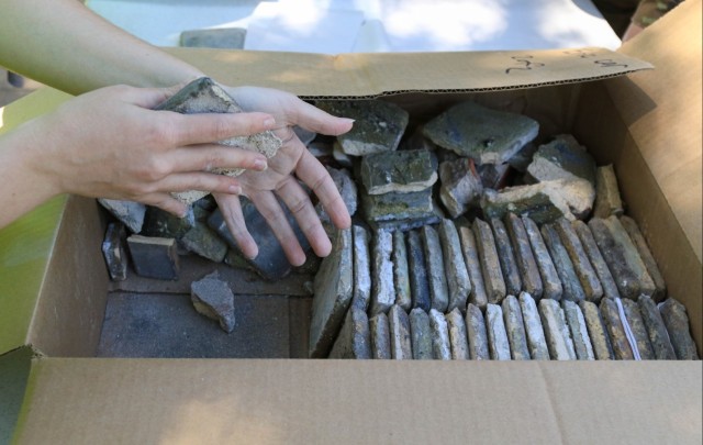 Preserving the Past: USACE Supports Mission to Recover Fire-Surviving Artifacts