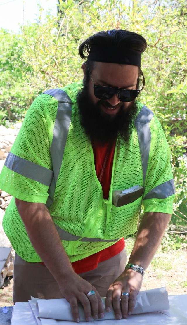 Preserving the Past: USACE Supports Mission to Recover Fire-Surviving Artifacts