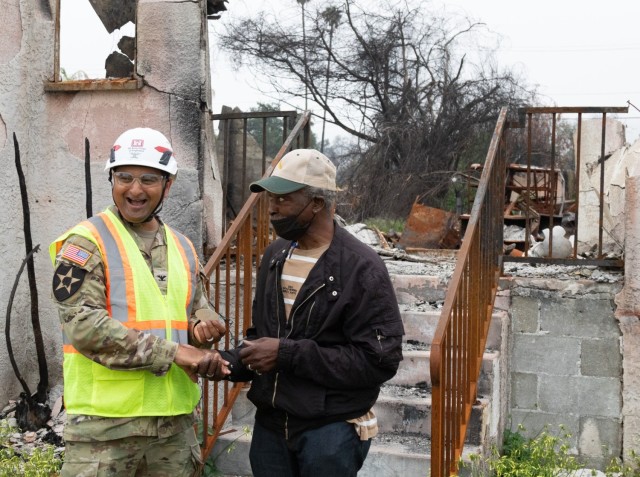 USACE helps one of their own recover