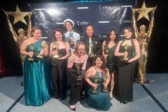 Vicenza Soldiers' Theatre production, performers honored at annual "Toppers" awards ceremony