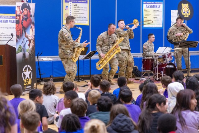 Rainier Elementary Month of the Military Child