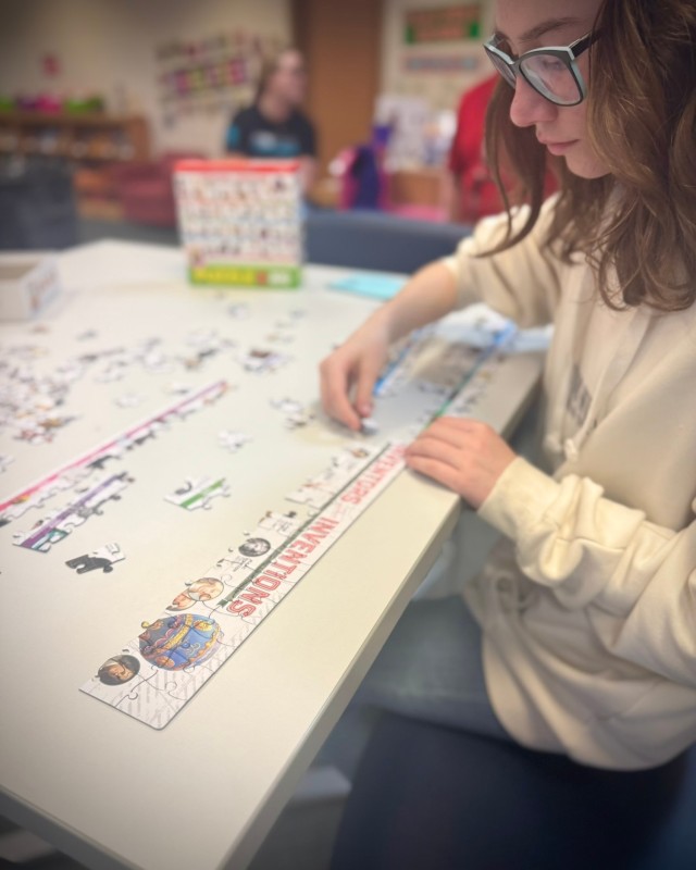 DoDEA Americas Middle School Student Travel Through Time