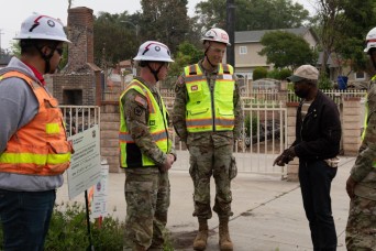 USACE helps one of their own begin to recover