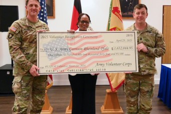 USAG Rheinland-Pfalz honors selfless service at Volunteer of the Year ceremony