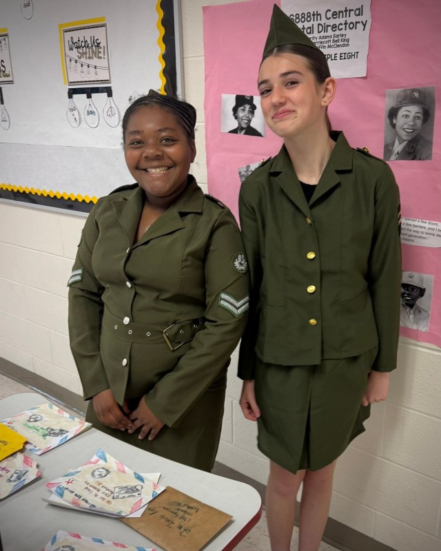 DoDEA Americas Middle School Student Travel Through Time