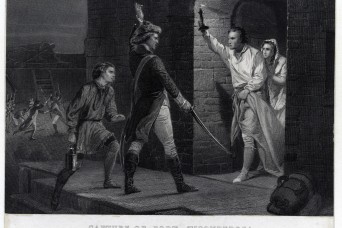 Capture of Fort Ticonderoga led to Washington's first victory