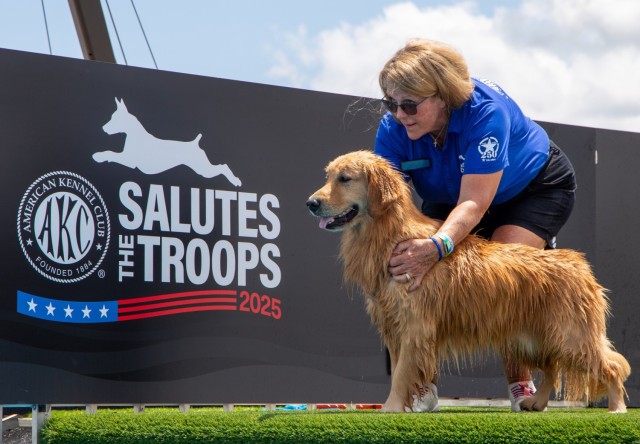 Paws, pride & patriotism: Fort Stewart, Hunter hosts AKC competition for Army 250