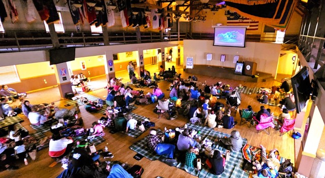 Hundreds of Fort McCoy family members attend 2025 MOMC Movie Night event