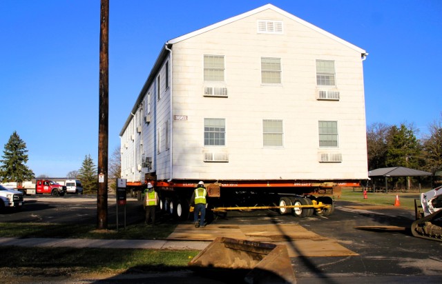 Contractors successfully move fourth World War II-era barracks at Fort McCoy in 2025; fastest of all moves yet