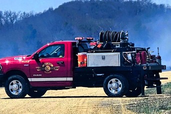 Fort McCoy’s prescribed burn team holds last burn for 2025 spring season