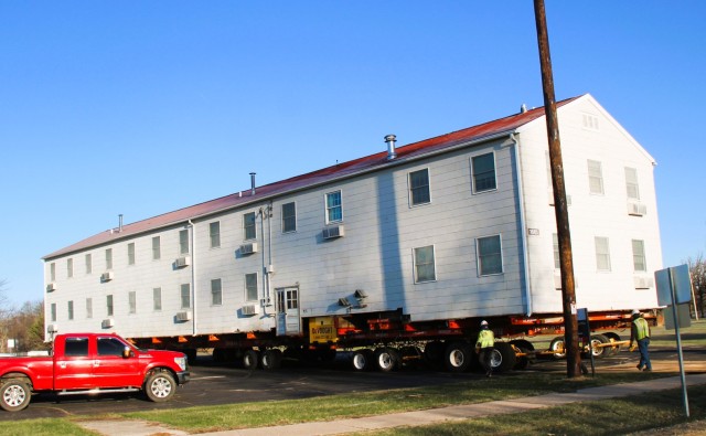 Contractors successfully move fourth World War II-era barracks at Fort McCoy in 2025; fastest of all moves yet
