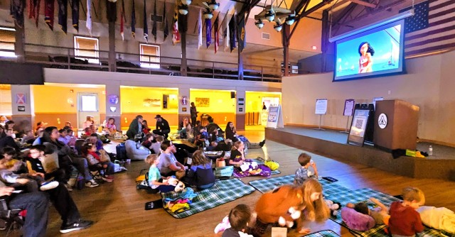 Hundreds of Fort McCoy family members attend 2025 MOMC Movie Night event