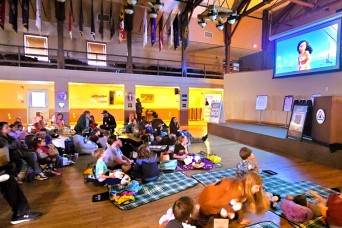 Hundreds of Fort McCoy family members attend 2025 MOMC Movie Night event