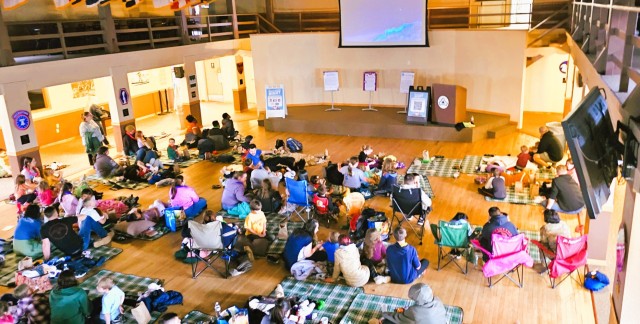 Hundreds of Fort McCoy family members attend 2025 MOMC Movie Night event