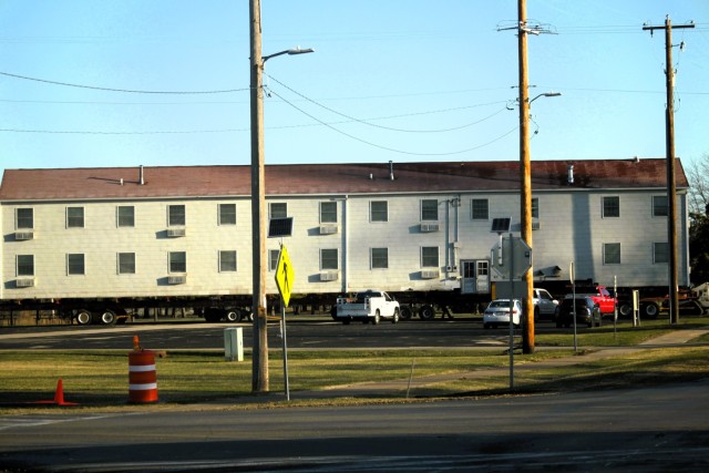 Contractors successfully move fourth World War II-era barracks at Fort McCoy in 2025; fastest of all moves yet