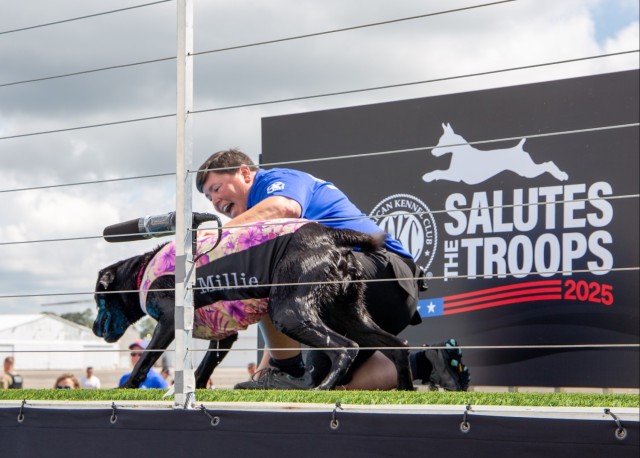 Paws, pride & patriotism: Fort Stewart, Hunter hosts AKC competition for Army 250