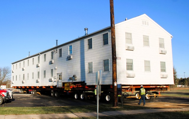 Contractors successfully move fourth World War II-era barracks at Fort McCoy in 2025; fastest of all moves yet