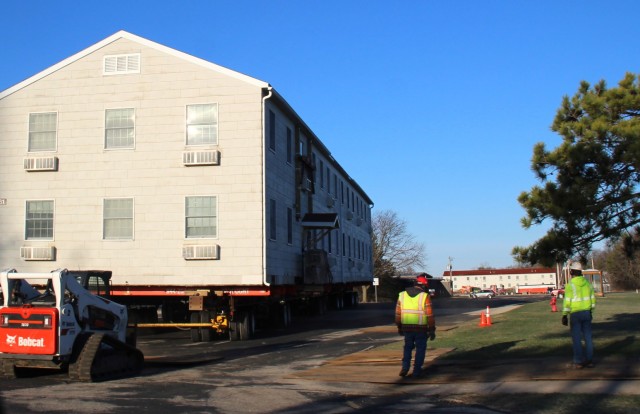 Contractors successfully move fourth World War II-era barracks at Fort McCoy in 2025; fastest of all moves yet