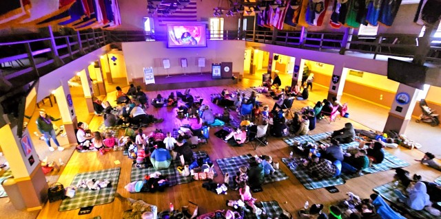 Hundreds of Fort McCoy family members attend 2025 MOMC Movie Night event