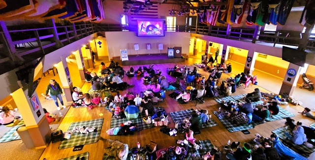 Hundreds of Fort McCoy family members attend 2025 MOMC Movie Night event