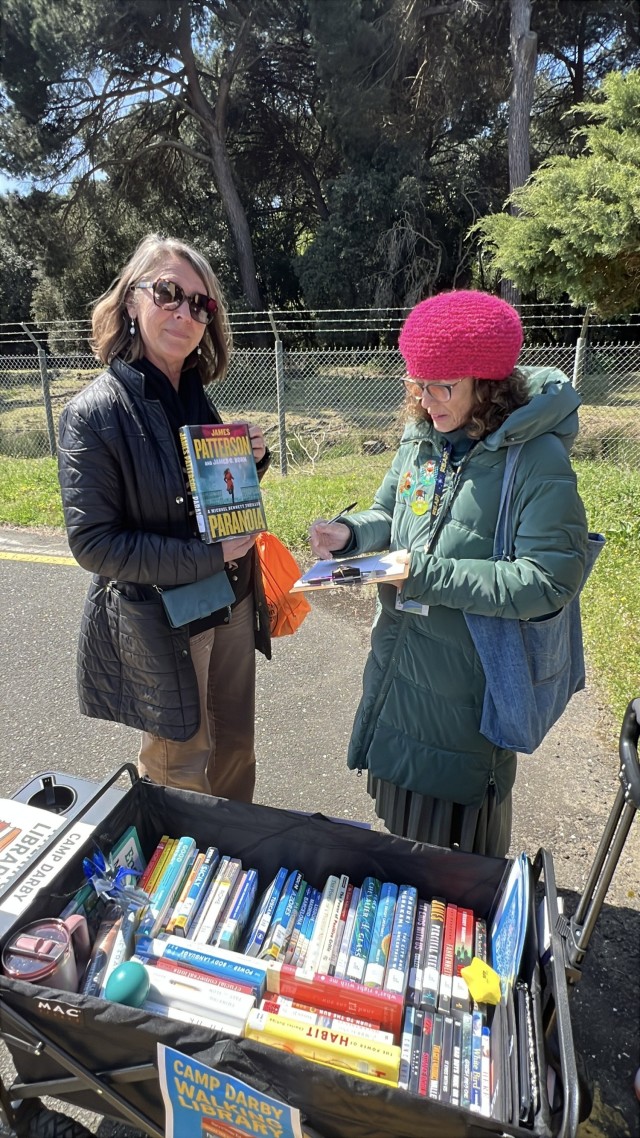 Camp Darby Library goes mobile