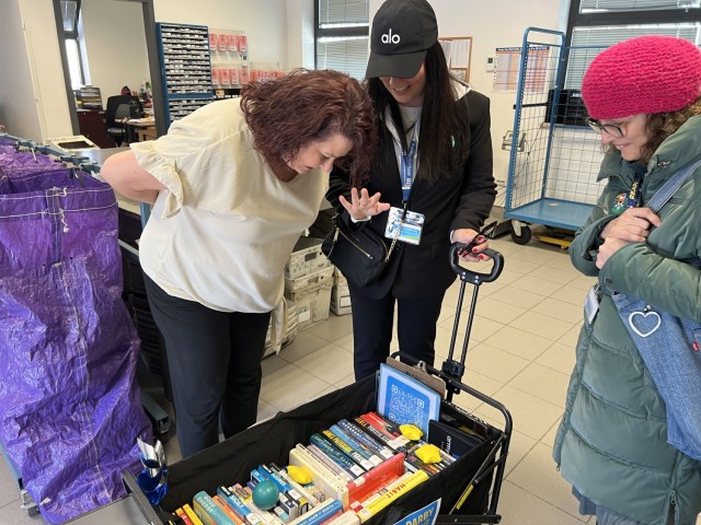 Camp Darby Library goes mobile