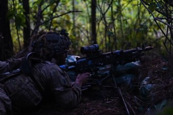 Watch: "Rakkasans" Dig In, Defending the FARP at Camp Minden
