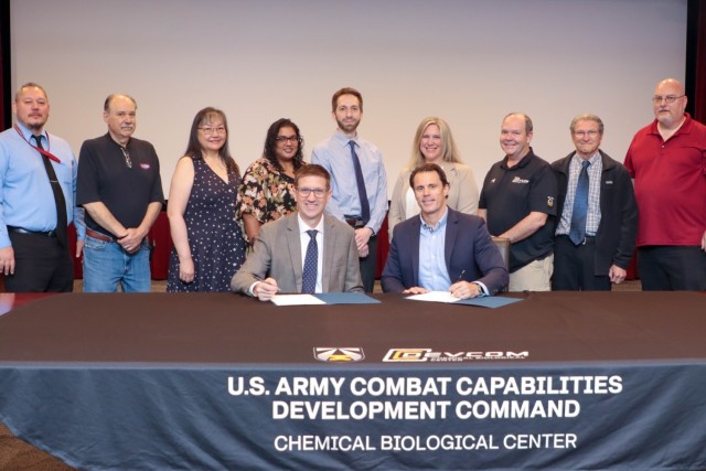 DEVCOM CBC, Chemring sign patent agreement for TACBIO® 2 biosensor