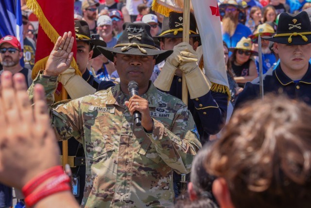III Armored Corps Showcases Army Capabilities at Texas Motor Speedway