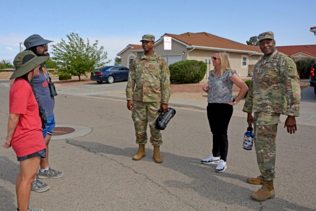 White Sands Missile Range Hosts Walking Townhalls for Housing Residents