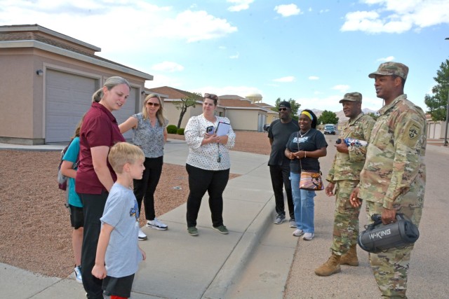 White Sands Missile Range Hosts Walking Townhalls for Housing Residents