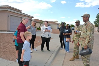 White Sands Missile Range Hosts Walking Townhalls for Housing Residents