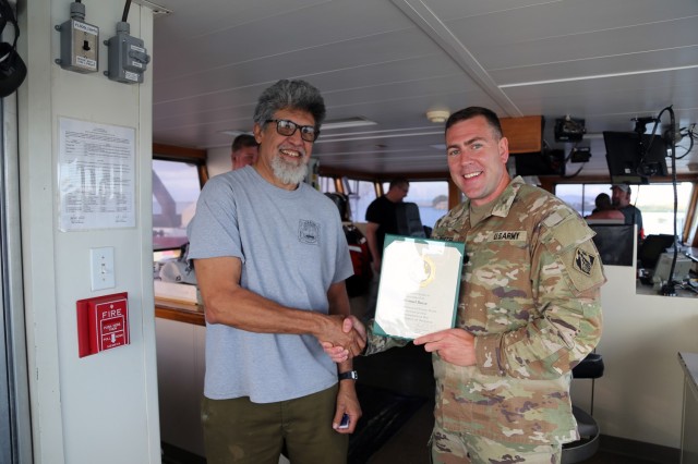 U.S. Army Corps of Engineers MURDEN Dredges Naval Station Guantanamo Bay Harbor
