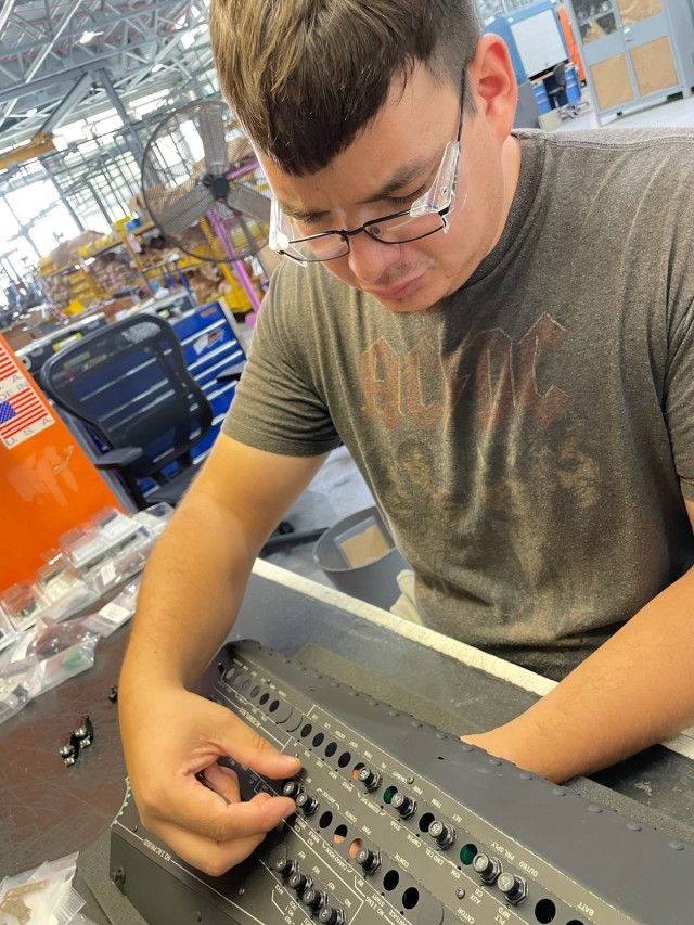 Corpus Christi Army Depot celebrates the Army’s 250th birthday highlighting an artisan- Aircraft Electrician Diego Villarreal