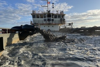 U.S. Army Corps of Engineers MURDEN Dredges Naval Station Guantanamo Bay