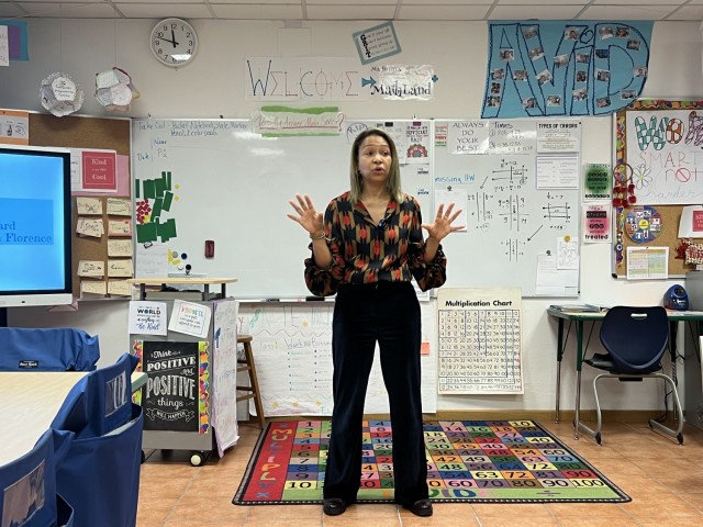 U.S. Consul General Daniela Ballard Inspires LEMS Students with Career Journey