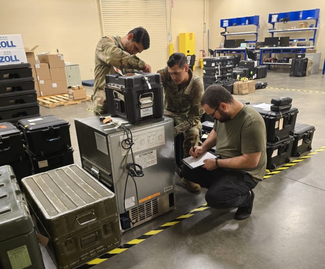 Inventorying medical equipment