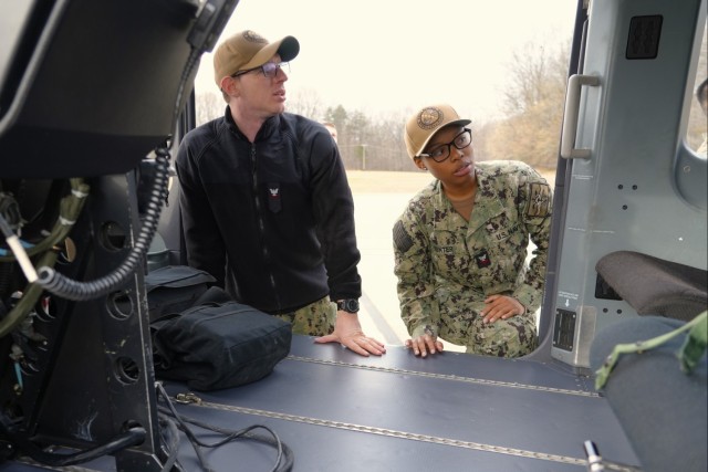 JMC’s chaplain coordinates morale helicopter rides at Crane