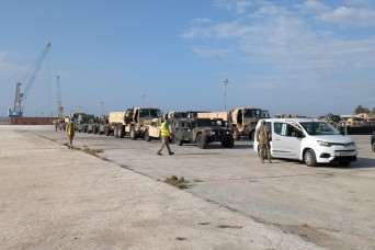 21st TSC, SDDC, Hellenic Armed Forces expand power projection in the Mediterranean region
