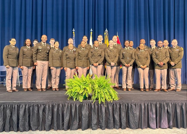 SMDC leader commissions cadets at alma mater