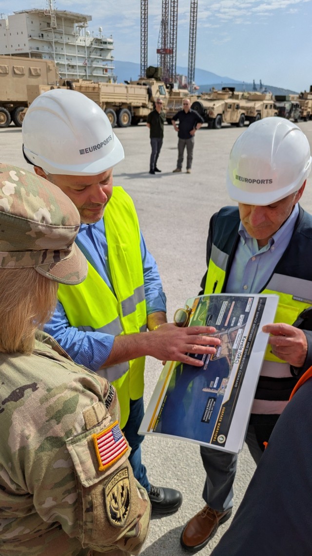 21st TSC, SDDC, Hellenic Armed Forces expand power projection in the Mediterranean region