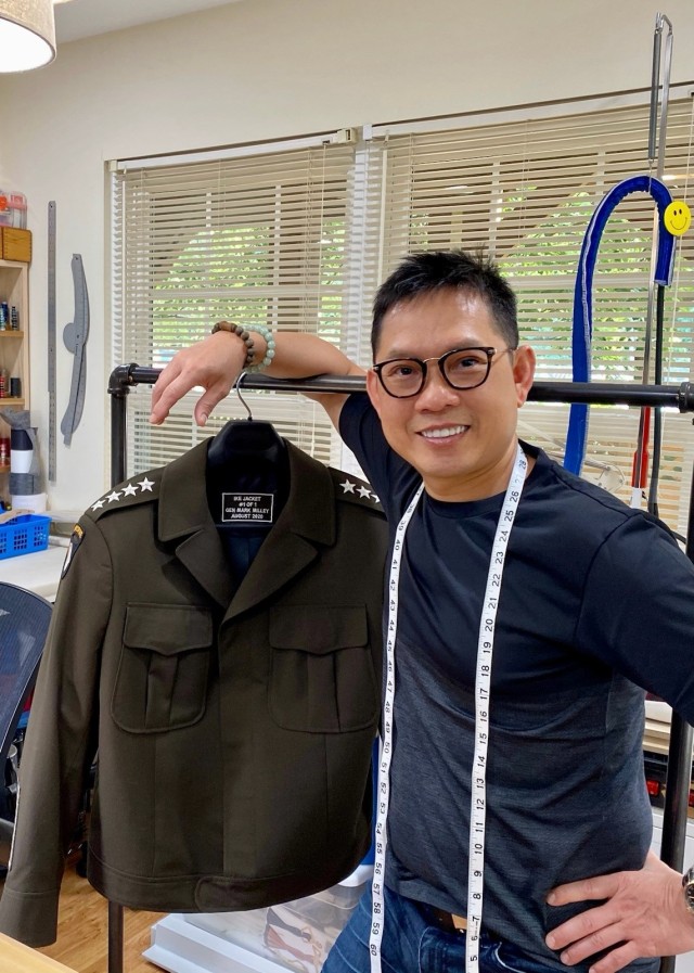 Tailoring team creates "Ike" jacket