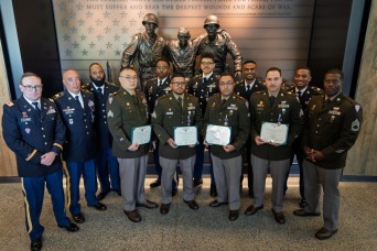 Ten NY Guard Soldiers receive Purple Heart