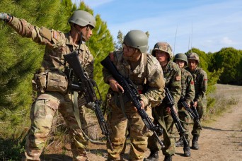 New York Army Guard officer candidates train in Albania