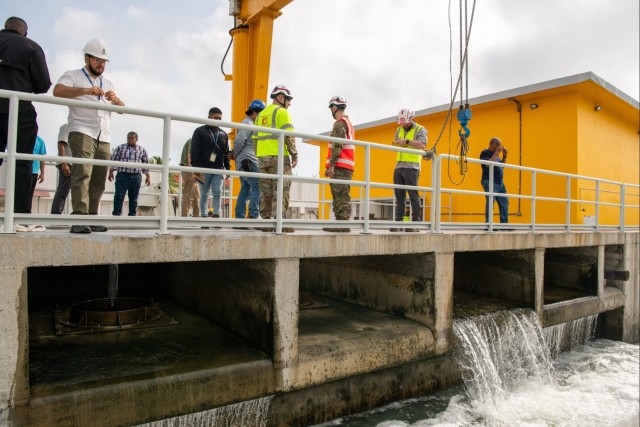 FEST-A tour of Water Treatment Facilities in Colón